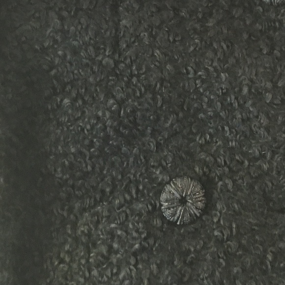 Vintage 3/4 sleeve Double Breasted Lambswool and Mink Collared Fur Coat - Picture 8 of 8